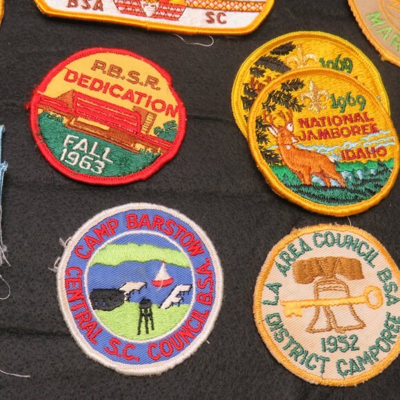 VTG Lot of #51 BSA Boy Scouts of America Patches/Bages - Picture 16 of 16